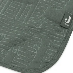 Couverture en coton Jungle Jambo Ash Green-Laurel (75 x 100 cm)
