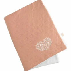 Couverture en coton Petit Cœur (75 x 100 cm)