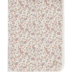 Couverture en coton Retro Flowers (75 x 100 cm)