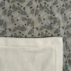 Couverture en jersey Blanket Winter forrest green