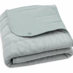 Couverture en jersey Velvet Rib Sea Green (75 x 100 cm)