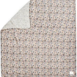 Couverture en mousseline de bambou Blue Garden