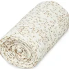 Couverture en mousseline de coton bio Lierre (100 x 100 cm)