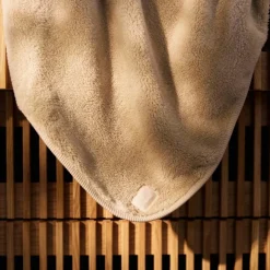 Couverture en polaire Basic Sand (75 x 100 cm)