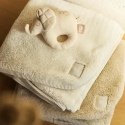 Couverture en polaire Basic Sand (75 x 100 cm)