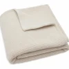 Couverture en polaire Basic Knit Oatmeal (75 x 100 cm)
