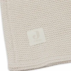 Couverture en polaire Basic Knit Oatmeal (75 x 100 cm)