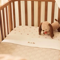 Couverture en polaire Box Knit Warm Sand (75 x 100 cm)