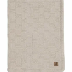 Couverture en polaire Box Knit Warm Sand (75 x 100 cm)