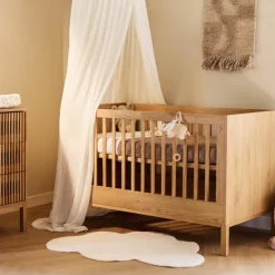 Couverture en polaire Box Knit Milky Coffee (75 x 100 cm)