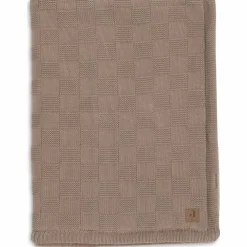 Couverture en polaire Box Knit Milky Coffee (100 x 150 cm)