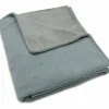 Couverture en polaire Cosy Knit Sea Green (100 x 150 cm)