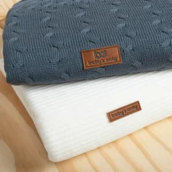 Couverture en teddy Sense blanche (70 x 95 cm)