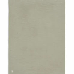 Couverture en tricot Basic Knit Olive Green (75 x 100 cm)