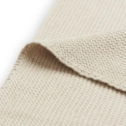 Couverture en tricot Basic Knit Nougat (100 x 150 cm)