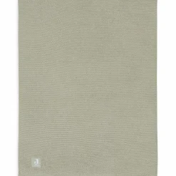 Couverture en tricot Basic Knit Olive Green (100 x 150 cm)
