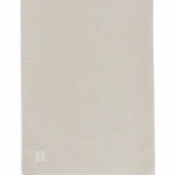 Couverture en tricot Basic Knit Oatmeal (100 x 150 cm)