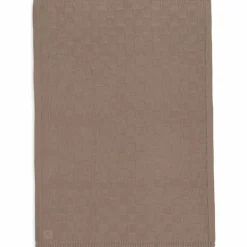 Couverture en tricot Box Knit Milky Coffee (100 x 150 cm)