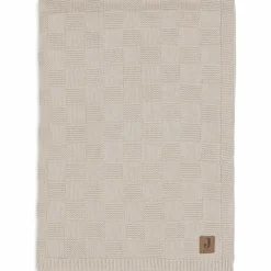 Couverture en tricot Box Knit Warm Sand (75 x 100 cm)