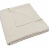 Couverture en tricot Cosy Knit Ivory (100 x 150 cm)