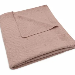 Couverture en tricot Cosy Knit Wild Rose (100 x 150 cm)