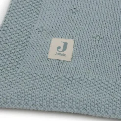 Couverture en tricot Cosy Knit Sea Green (100 x 150 cm)