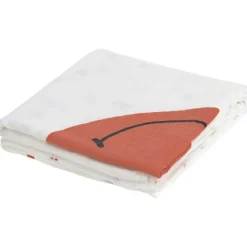 Couverture Happy Rascals Coeur (100 x 100 cm)