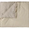 Couverture matelassée Faro Rayé Ambre (100 x 140 cm)