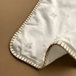 Couverture matelassée l'Envolée Ambre (75 x 100 cm)