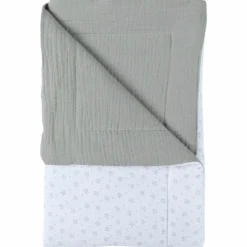 Couverture mousseline Smart flowers (75 x 100 cm)