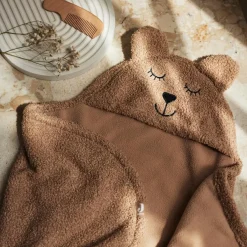Couverture nomade Bear Boucle Biscuit (0-3 mois)
