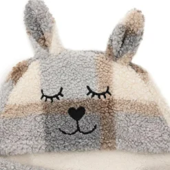 Couverture nomade Bunny Check Boucle
