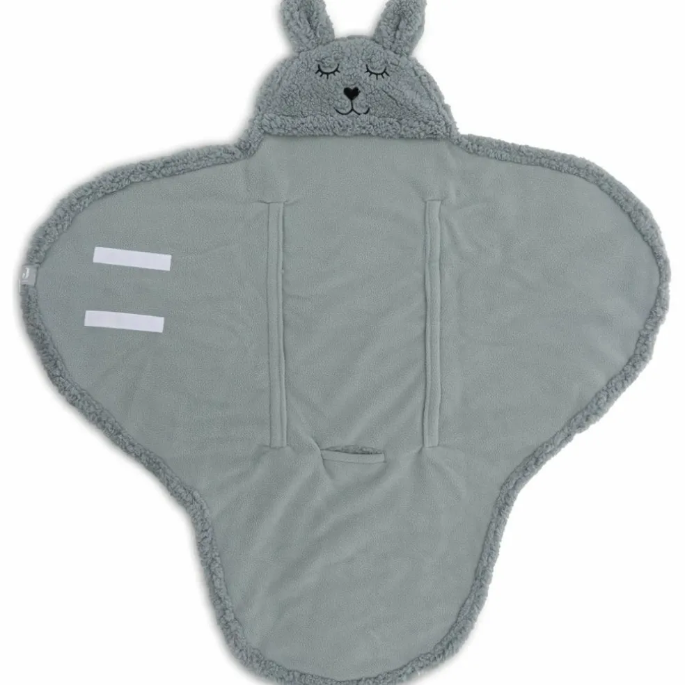 Couverture nomade Bunny Sea Green