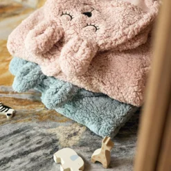 Couverture nomade Bunny Sea Green