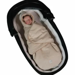 Couverture nomade CALLIE CORD sand shell