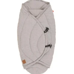 Couverture nomade Carl Melange light grey