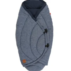 Couverture nomade Carl Melange navy melange