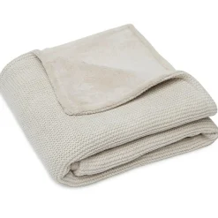 Couverture polaire Basic Knit Nougat (75 x 100 cm)