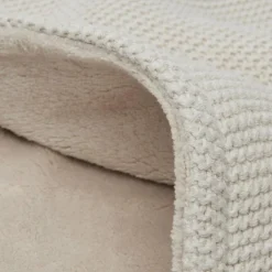 Couverture polaire Basic Knit Nougat (75 x 100 cm)