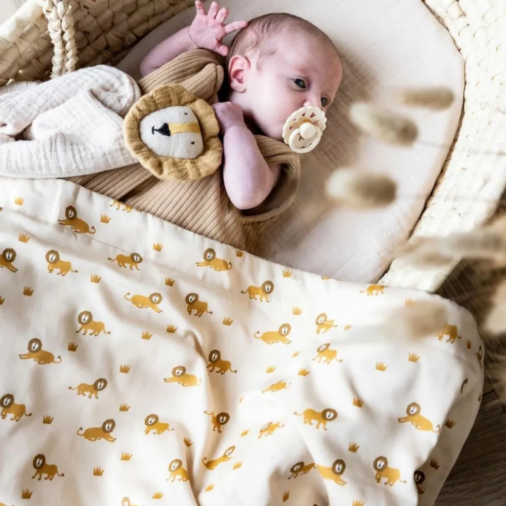 Couverture polaire Lively Lion (75 x 100 cm)