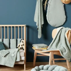 Couverture polaire Mix & Match vert de gris (70 x 100 cm)