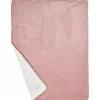 Couverture Supersoft Wavy Vieux Rose (75 x 100 cm)