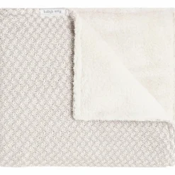 Couverture Teddy Happiness Urban Taupe-Ecru (70 x 95 cm)