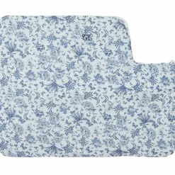 Couverture Toile de Jouy bleu