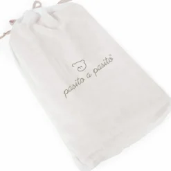 Couverture tricot bébé rose (75 x 100 cm)