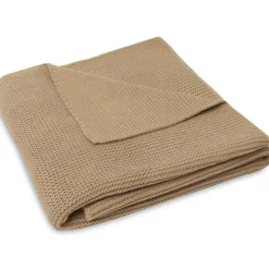 Couverture tricotée Basic Knit Biscuit (75 x 100 cm)