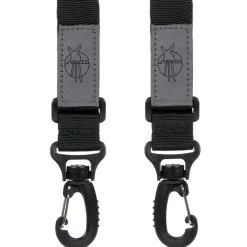 Crochets attache poussette noir