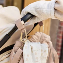 Crochets pour poussette Milky Coffee