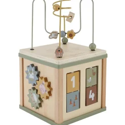 Cube d'activités en bois Little Farm