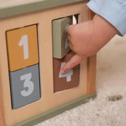 Cube d'activités en bois Little Farm